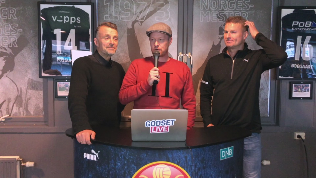 Jostein Flo foran serieavslutningen